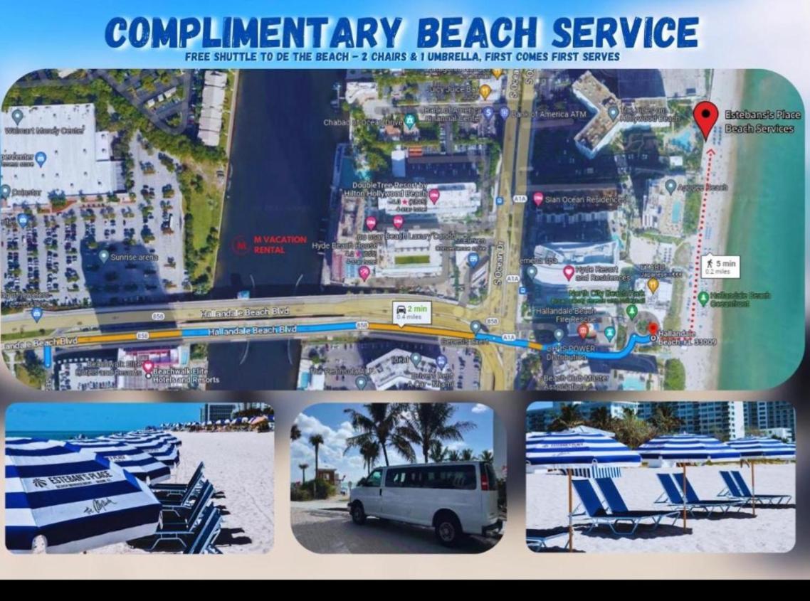 Ocean Views - Pool & Gym - Pet Friendly - Close To Beach Hallandale Beach Exterior foto