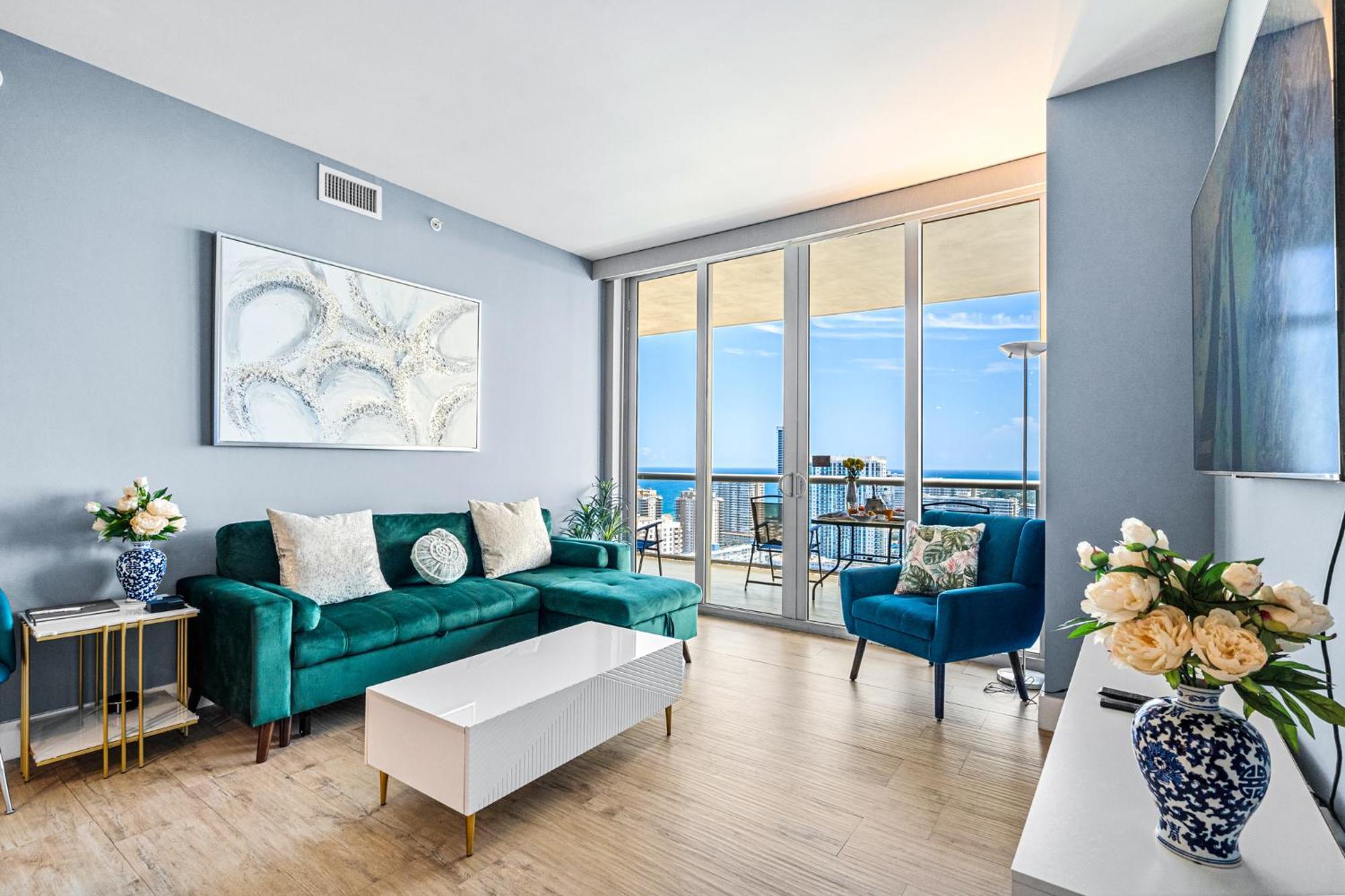 Ocean Views - Pool & Gym - Pet Friendly - Close To Beach Hallandale Beach Exterior foto
